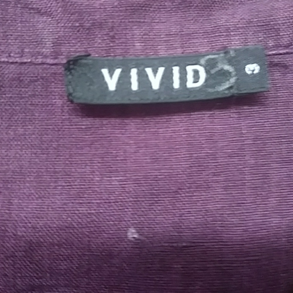 Women's Purple short sleeve loose fitting Top